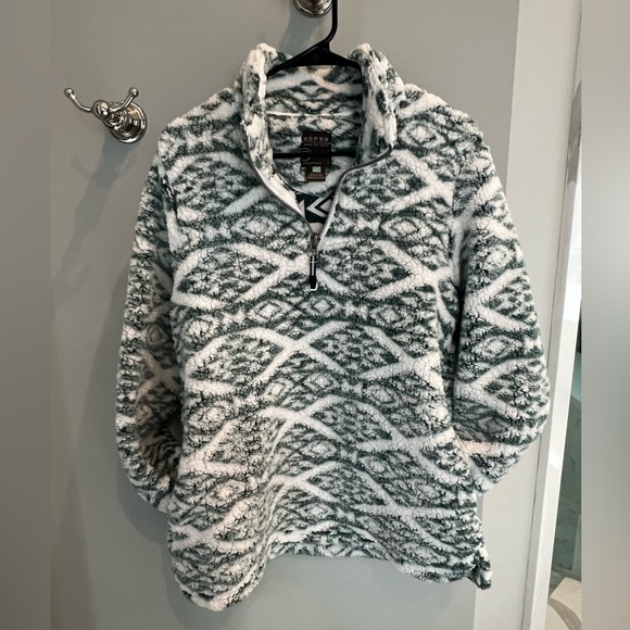 Roper Aztec Pullover 3/4 Zip - Picture 2 of 6